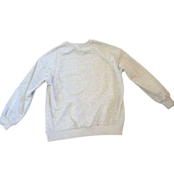 Amazon Women's Gray Crewneck Sweatshirt Small St. Patrick's Day Embroidered - Picture 6 of 8